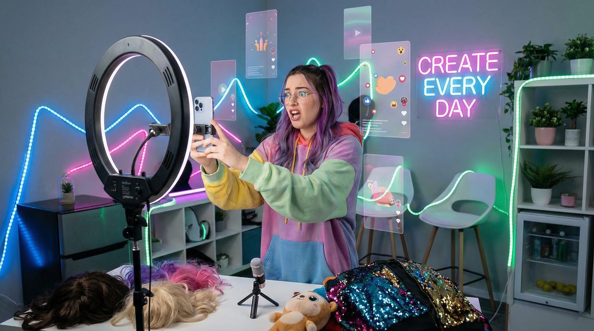 母狗创意短视频制作